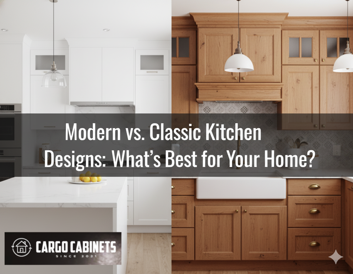 Modern vs Classic Kitchen Designs: What’s Best for Your Home?