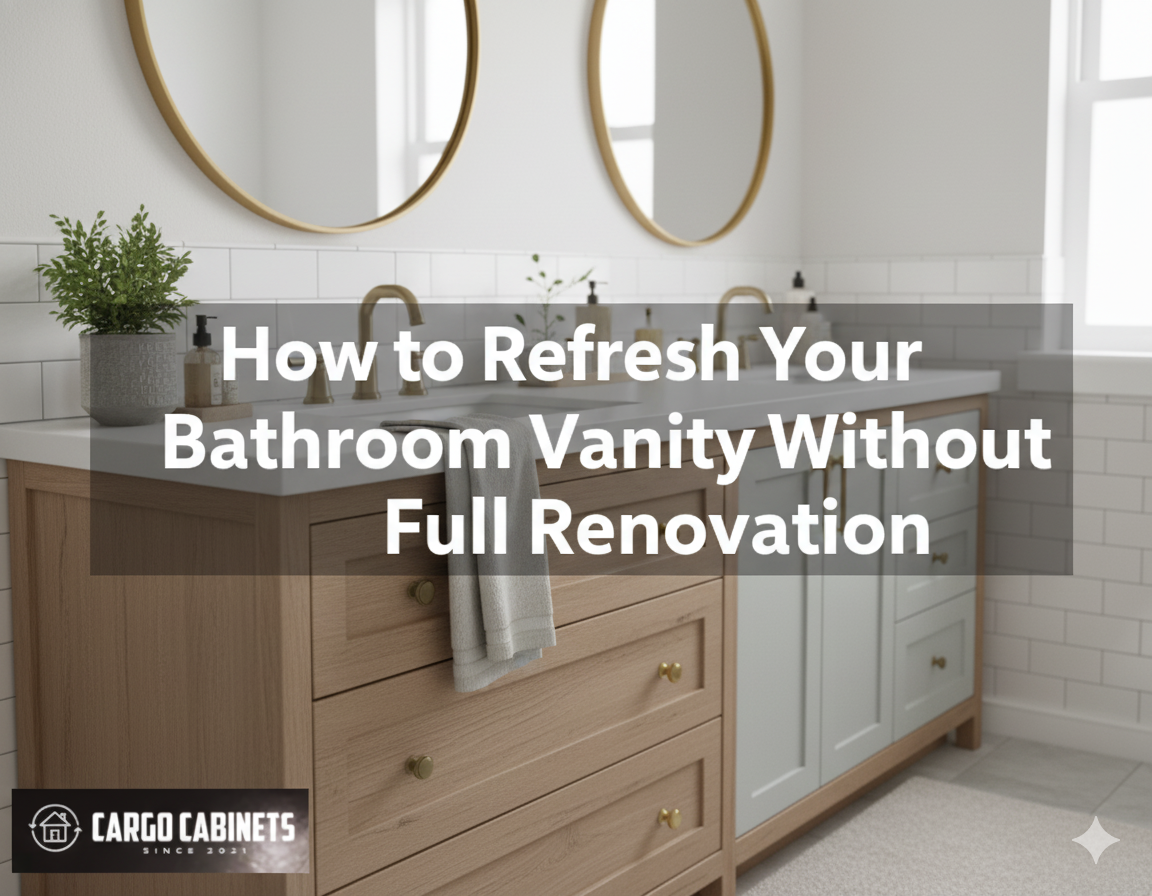 How to Refresh Your Bathroom Vanity Without Full Renovation