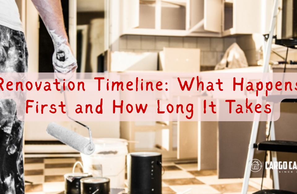 Renovation Timeline: What Happens First and How Long It Takes